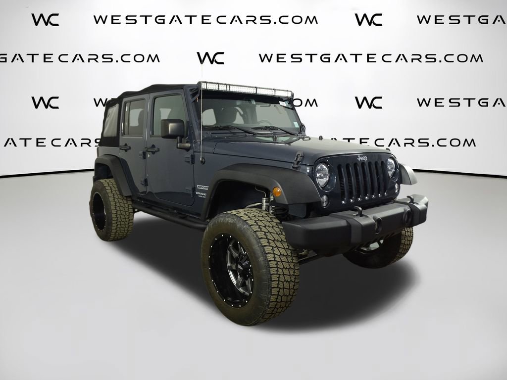 Used 2017 Jeep Wrangler Unlimited Sport w/ Quick Order Package 24S