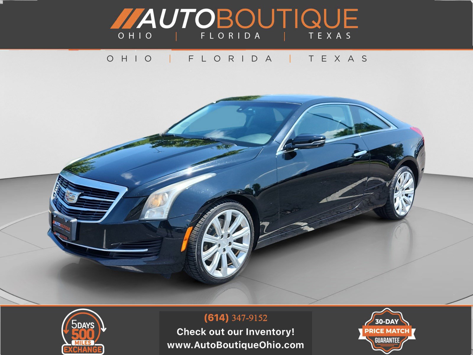 Used 2015 Cadillac ATS 2.0T AWD Coupe