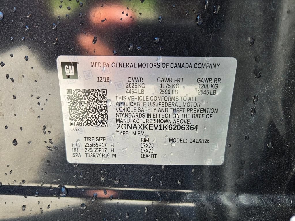 Used 2019 Chevrolet Equinox LT FWD image 29