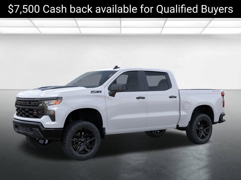 New 2026 Chevrolet Silverado 1500 Custom Trail Boss w/ Dark Appearance Package AWD/4WD image 2