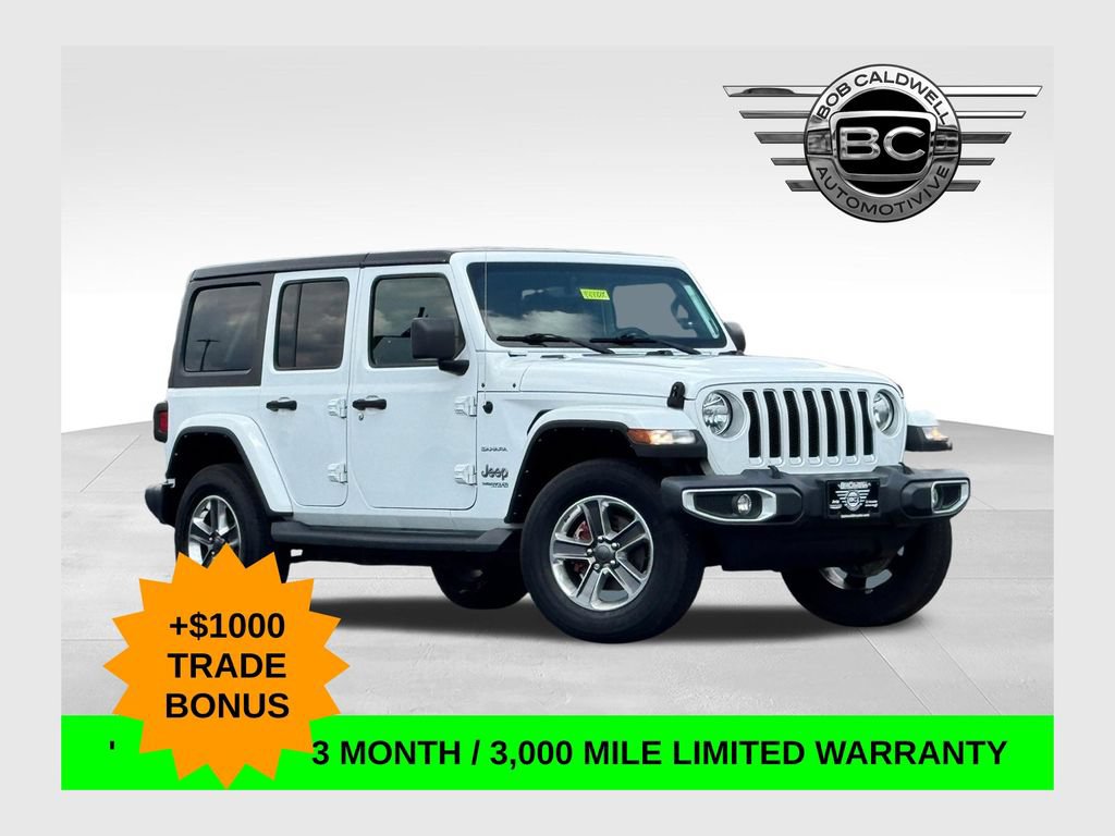 Used 2021 Jeep Wrangler Unlimited Sahara w/ Uconnect 4C Nav & Sound Group
