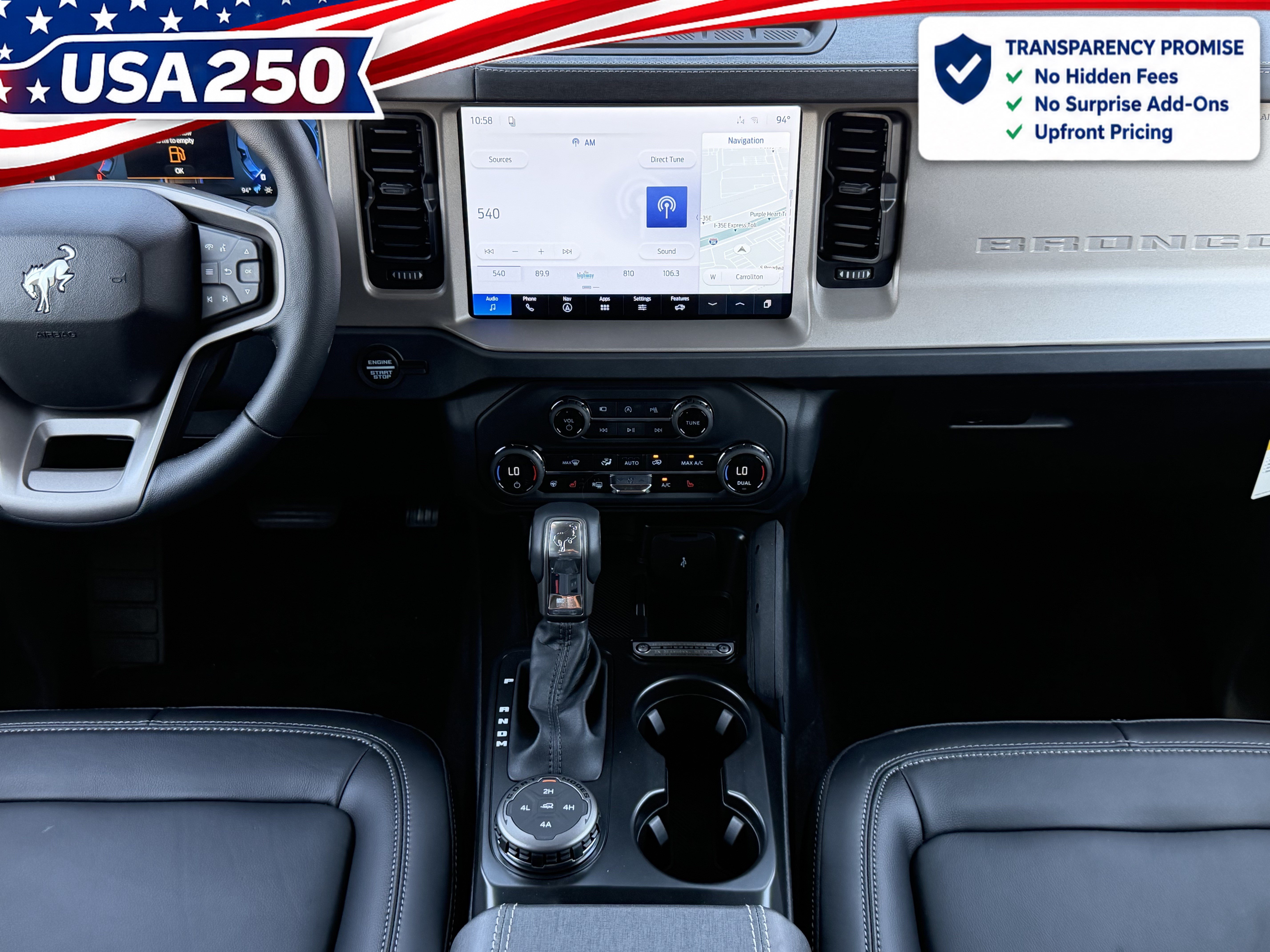New 2026 Ford Bronco Outer Banks w/ Sasquatch Package AWD/4WD image 15
