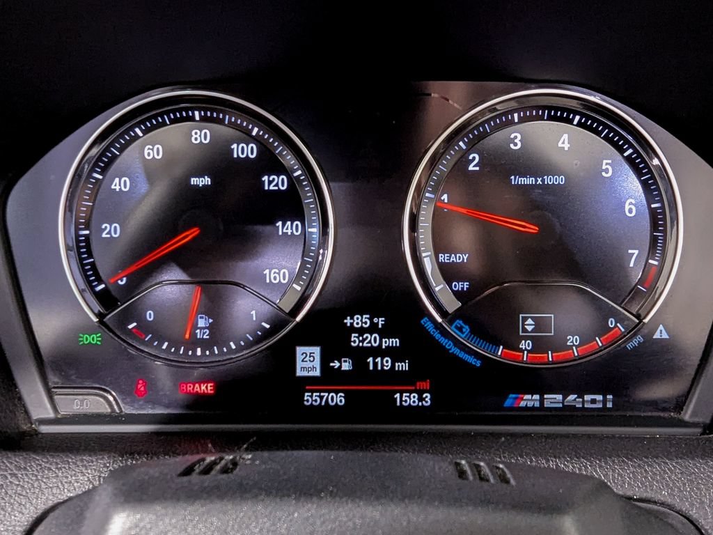 Used 2020 BMW M240i Convertible w/ Premium Package RWD image 34