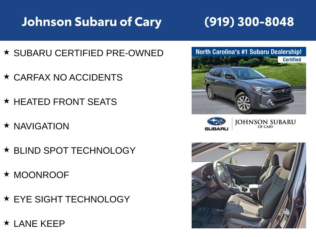 Certified 2025 Subaru Outback Premium image 6