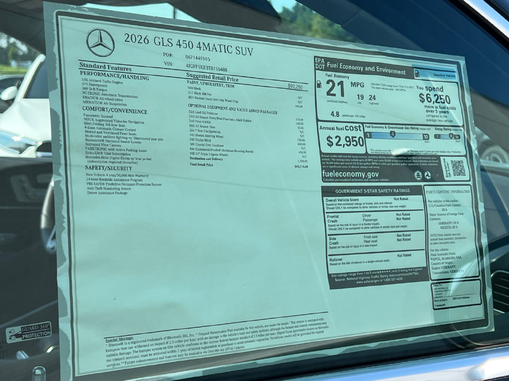 New 2026 Mercedes-Benz GLS 450 4MATIC image 37