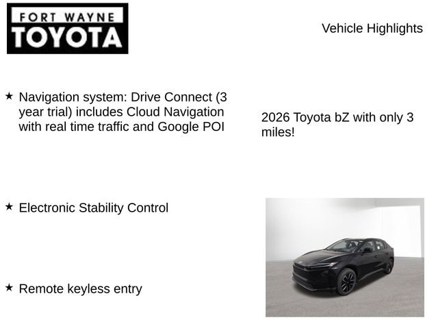 New 2026 Toyota bZ image 7