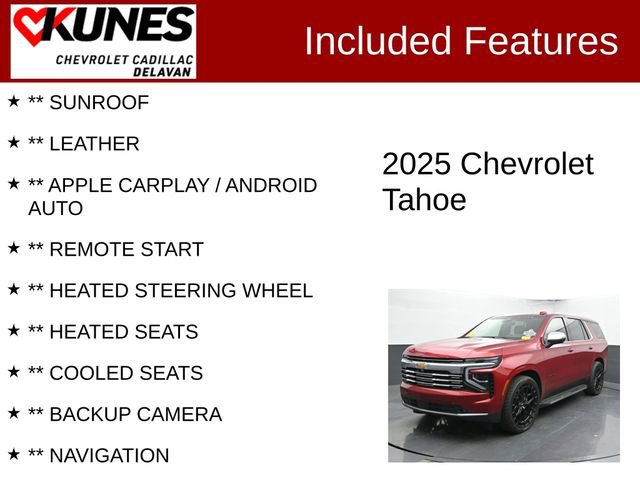 Used 2025 Chevrolet Tahoe Premier image 3