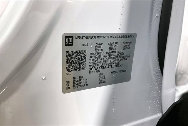 New 2026 Chevrolet Equinox ACTIV w/ Convenience Package III AWD/4WD image 13