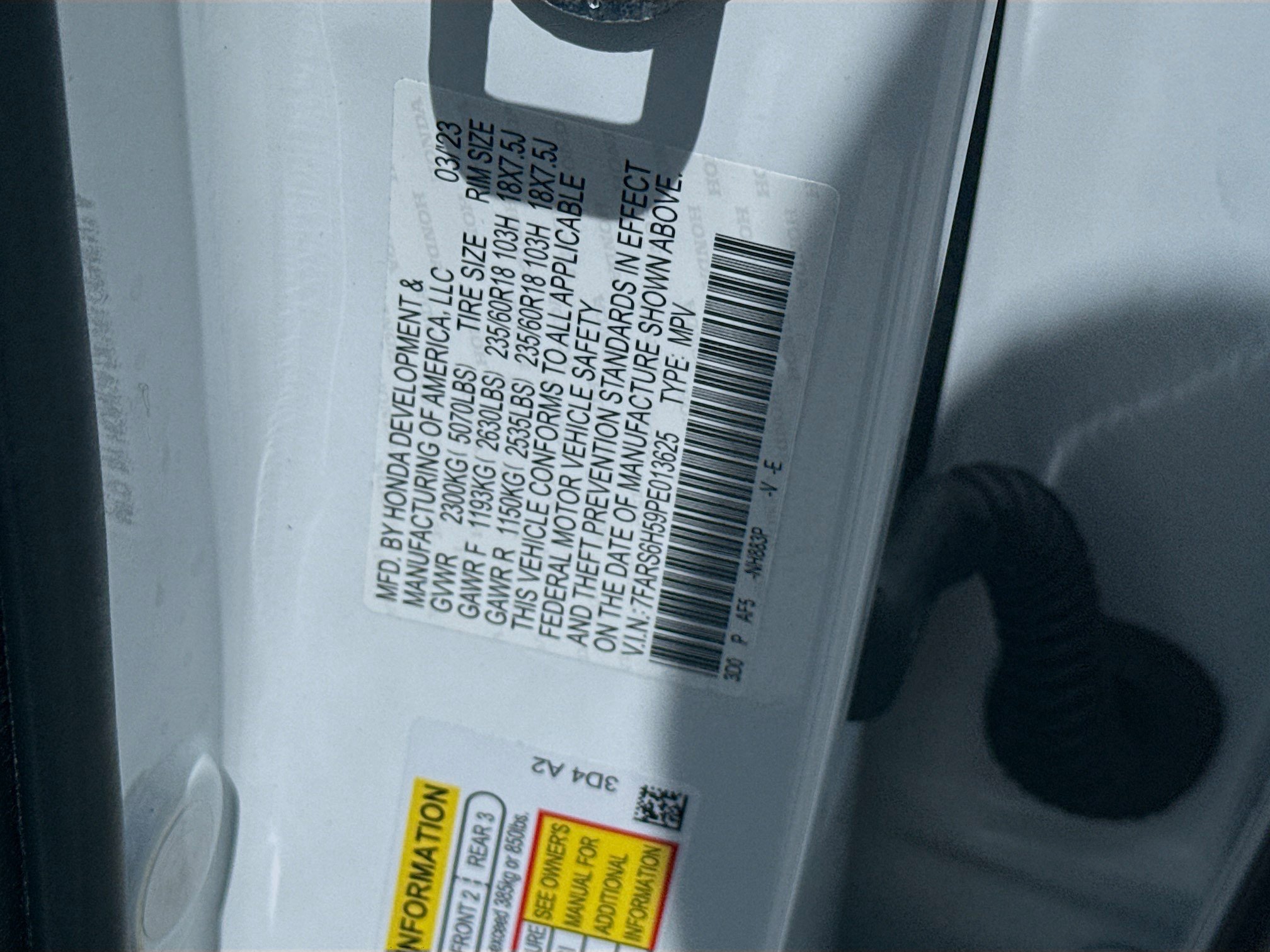 Certified 2023 Honda CR-V Sport image 37