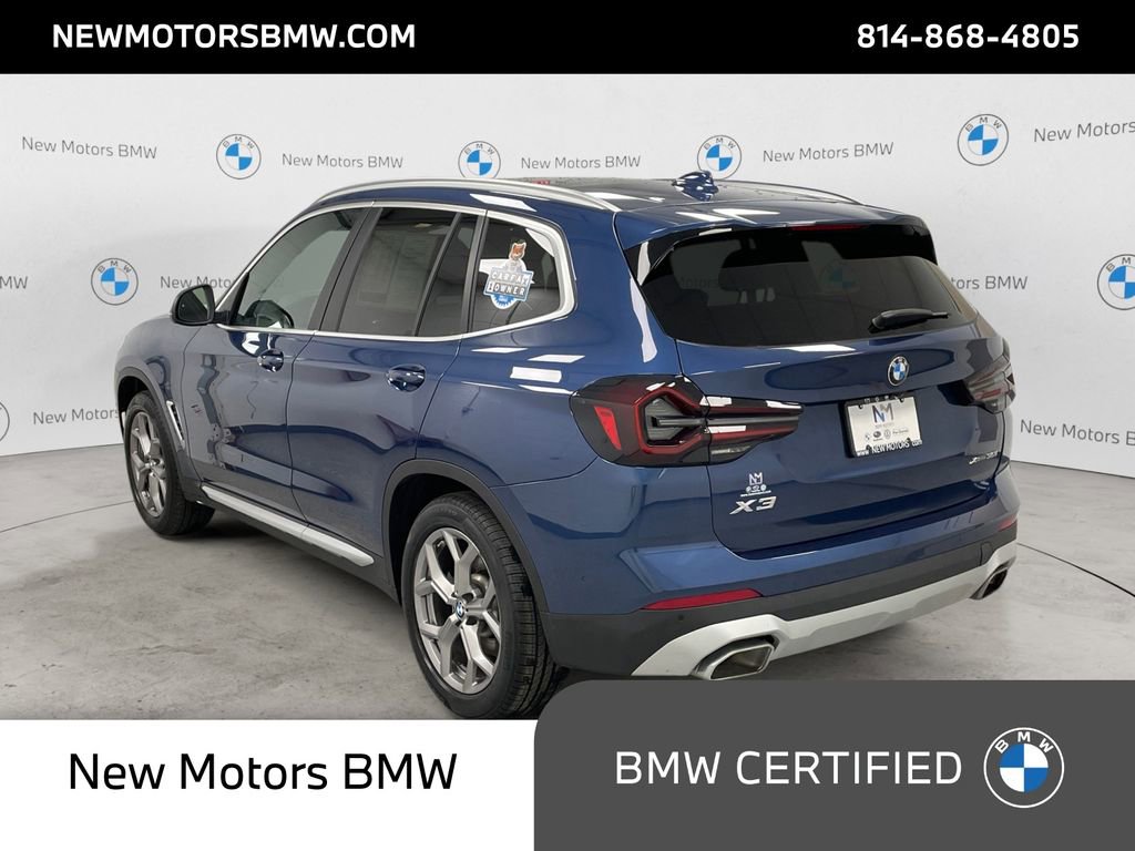 Certified 2023 BMW X3 xDrive30i w/ Convenience Package AWD/4WD image 2