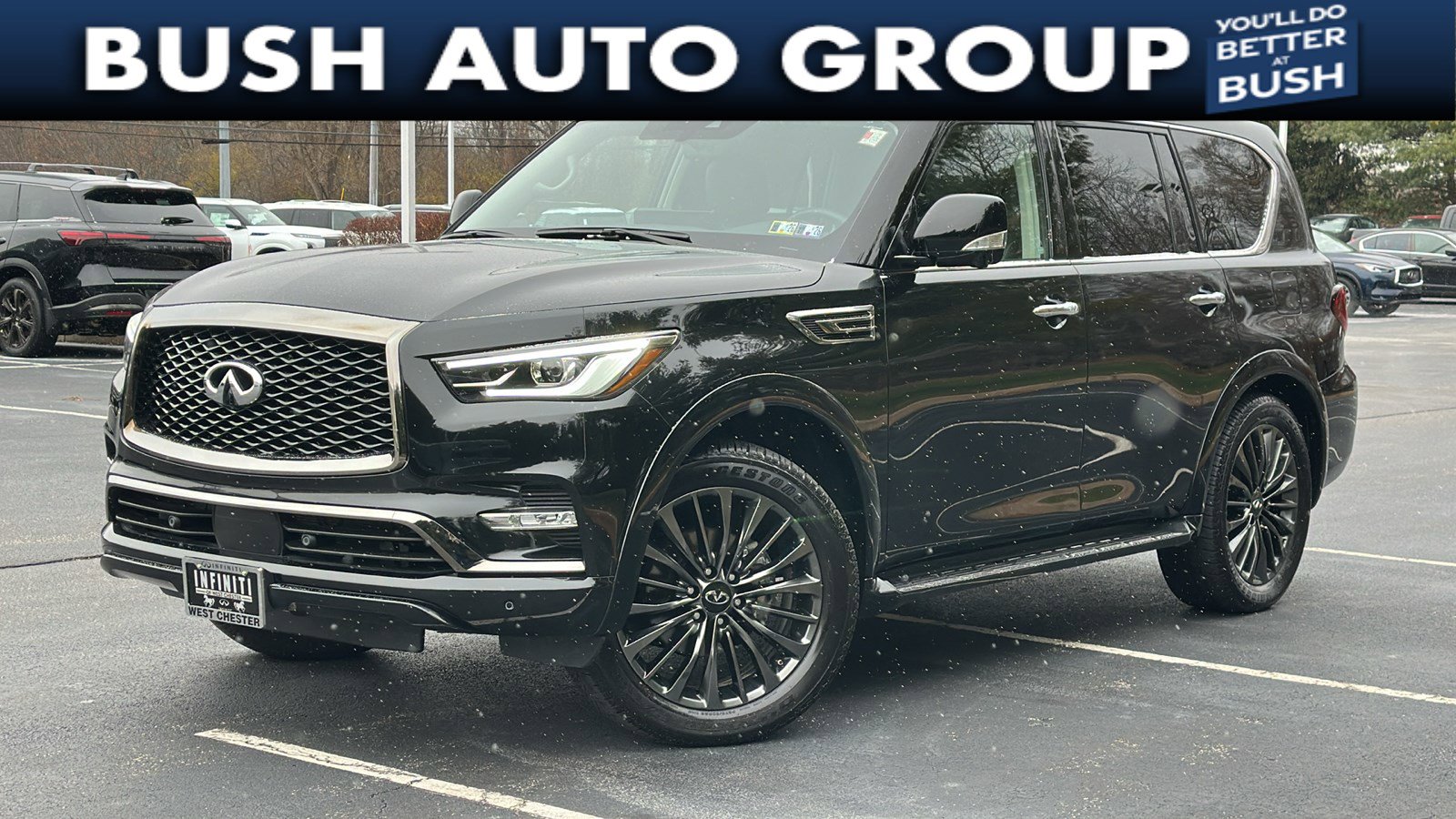 Certified 2024 INFINITI QX80 Premium Select w/ Cargo Package image 1