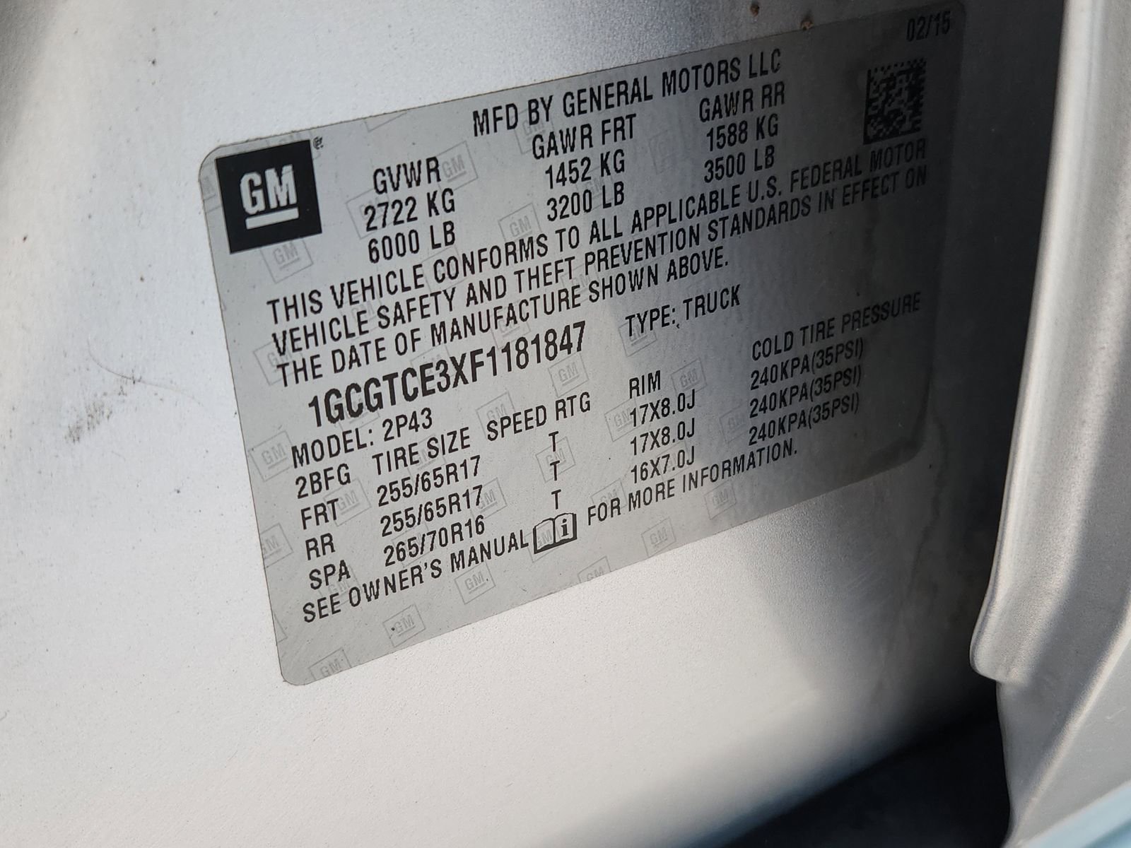 Used 2015 Chevrolet Colorado Z71 image 18