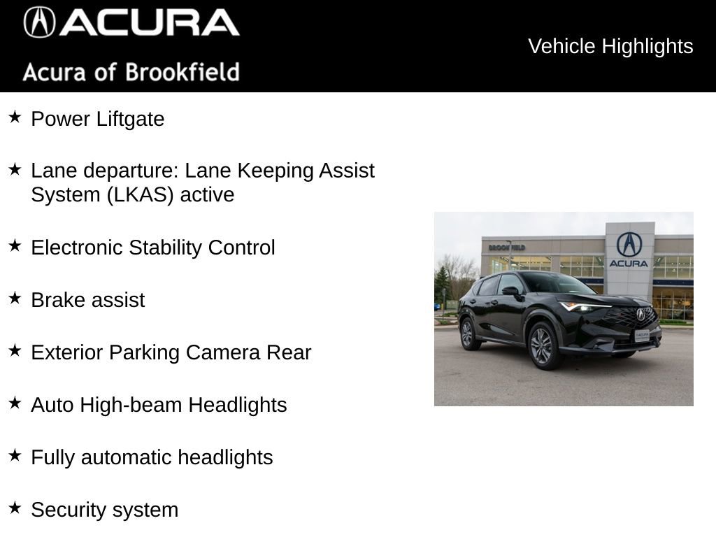 Certified 2025 Acura ADX FWD image 12
