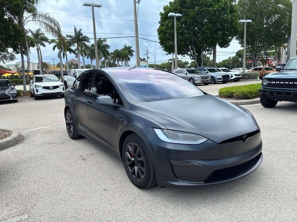 Used 2024 Tesla Model X Plaid AWD/4WD image 1