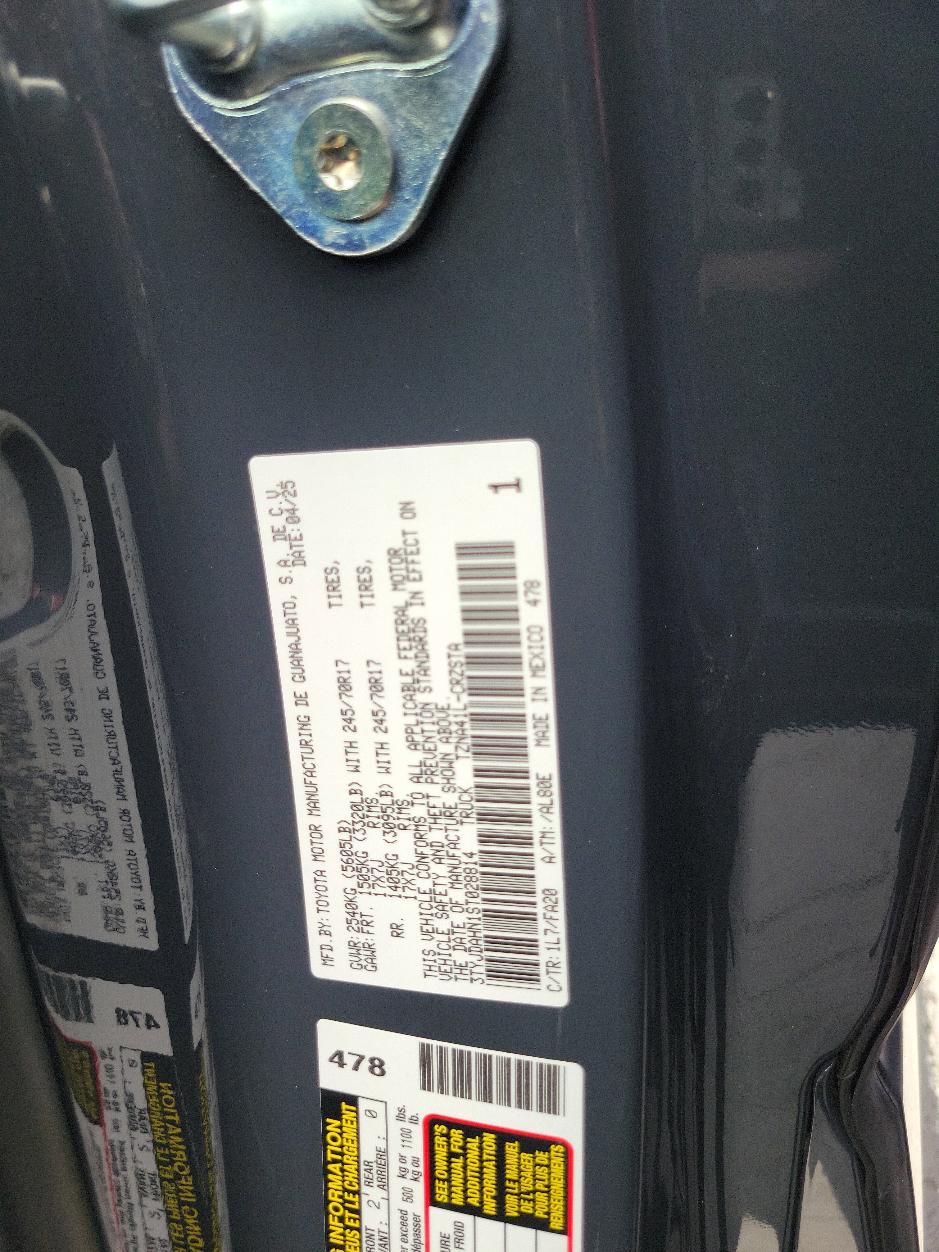 Used 2025 Toyota Tacoma SR w/ Towing Package image 24