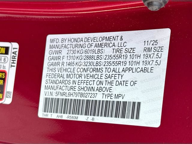 Certified 2026 Honda Odyssey Sport-L image 33