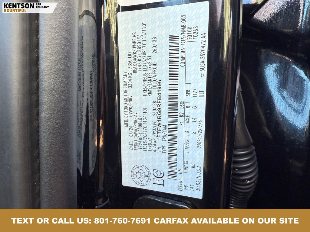 Used 2024 Ford F150 Raptor image 40