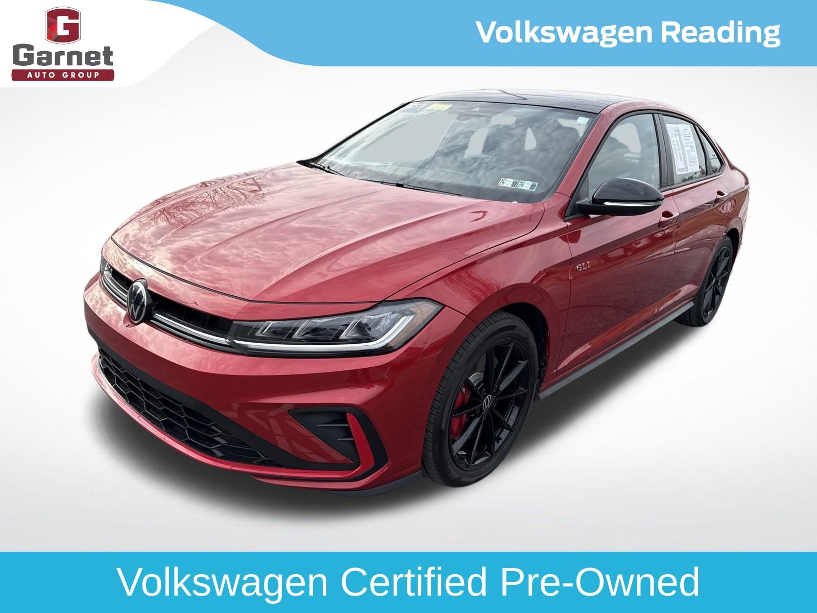 Certified 2025 Volkswagen Jetta GLI Autobahn w/ GLI Black Package image 1