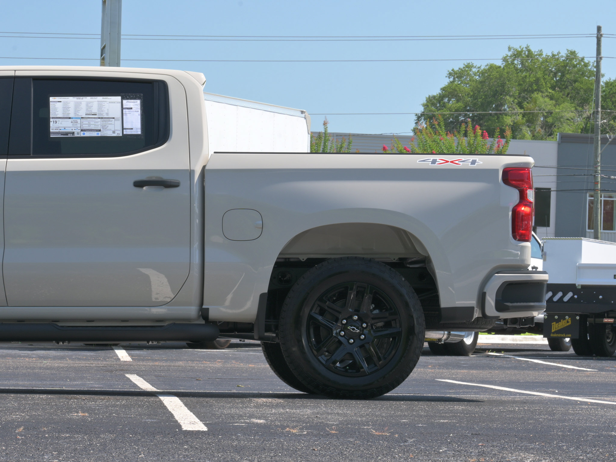 New 2026 Chevrolet Silverado 1500 Custom w/ Turbomax Blackout Package AWD/4WD image 6