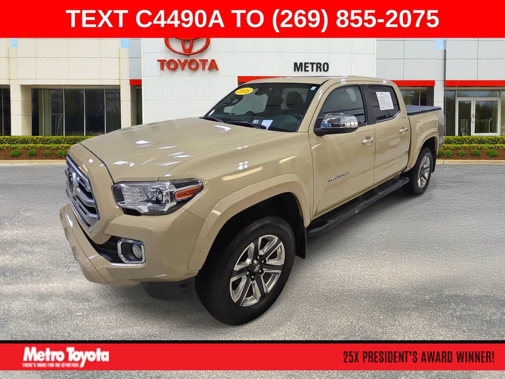 Certified 2018 Toyota Tacoma Limited