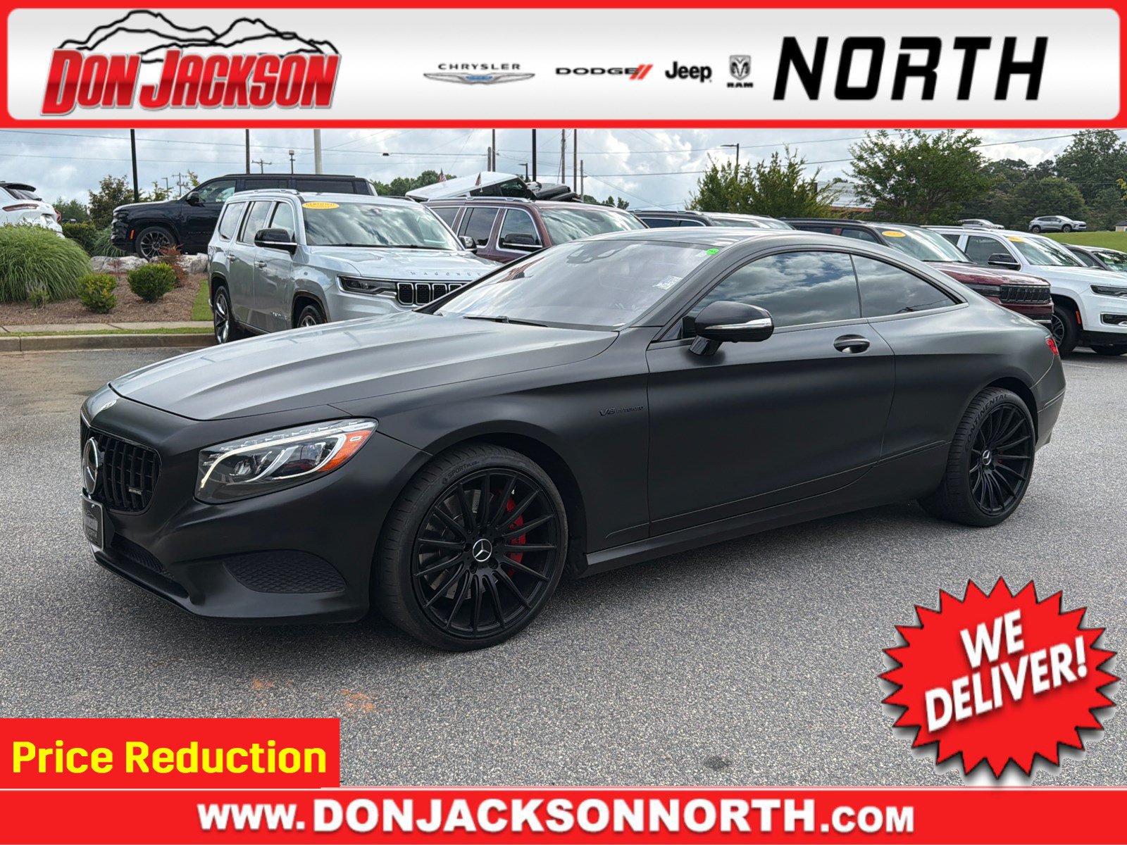 Used 2016 Mercedes-Benz S 550 4MATIC Coupe image 1
