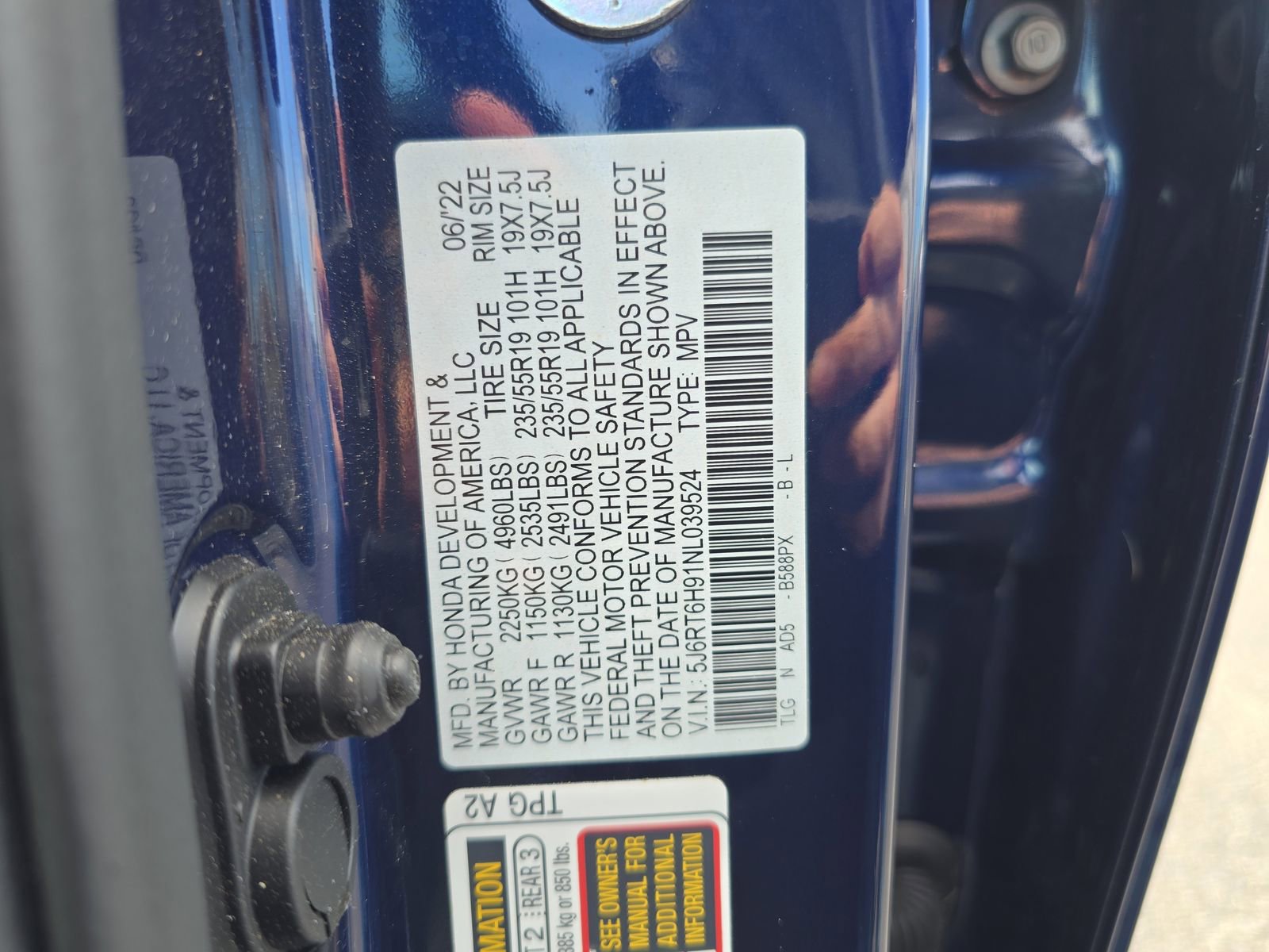Used 2022 Honda CR-V Touring image 31