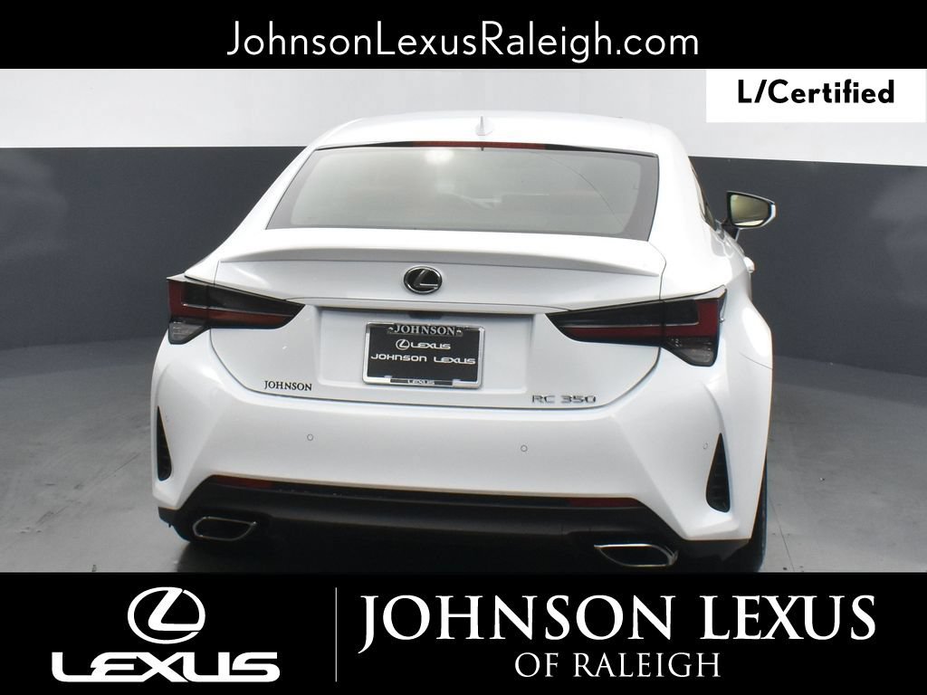 Certified 2024 Lexus RC 350 F Sport w/ Navigation Package RWD image 8