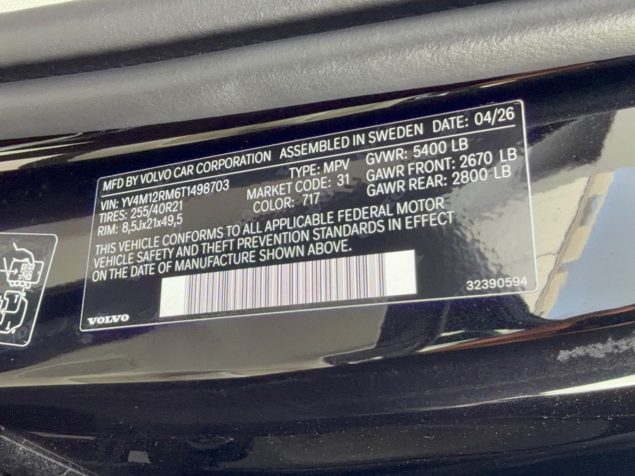 New 2026 Volvo XC60 B5 Ultra w/ Climate Package AWD/4WD image 31