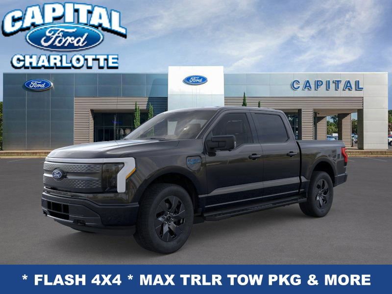 New 2025 Ford F150 Lightning Flash w/ Max Trailer Tow Package