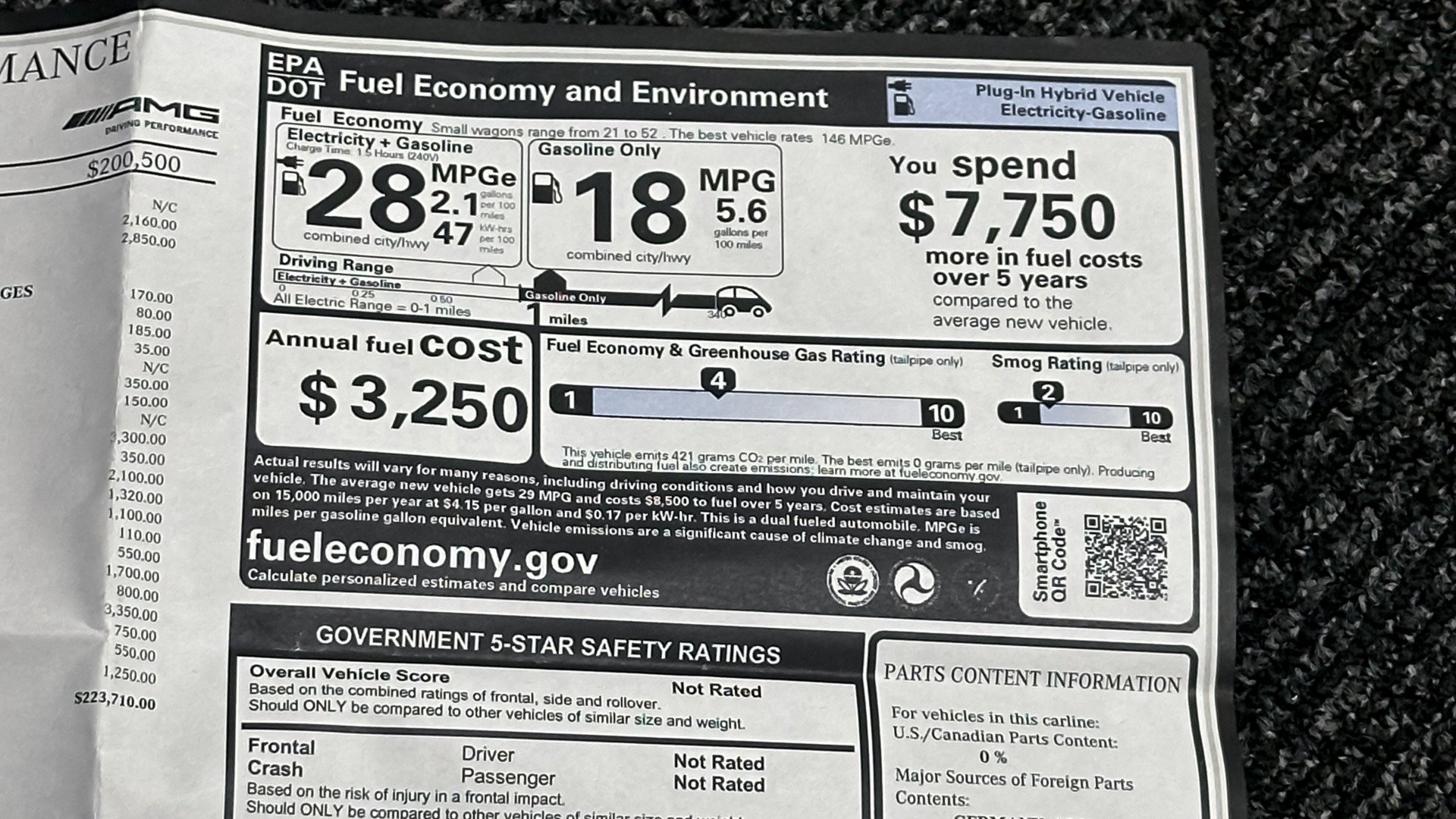 Used 2026 Mercedes-Benz AMG GT 63 S image 95