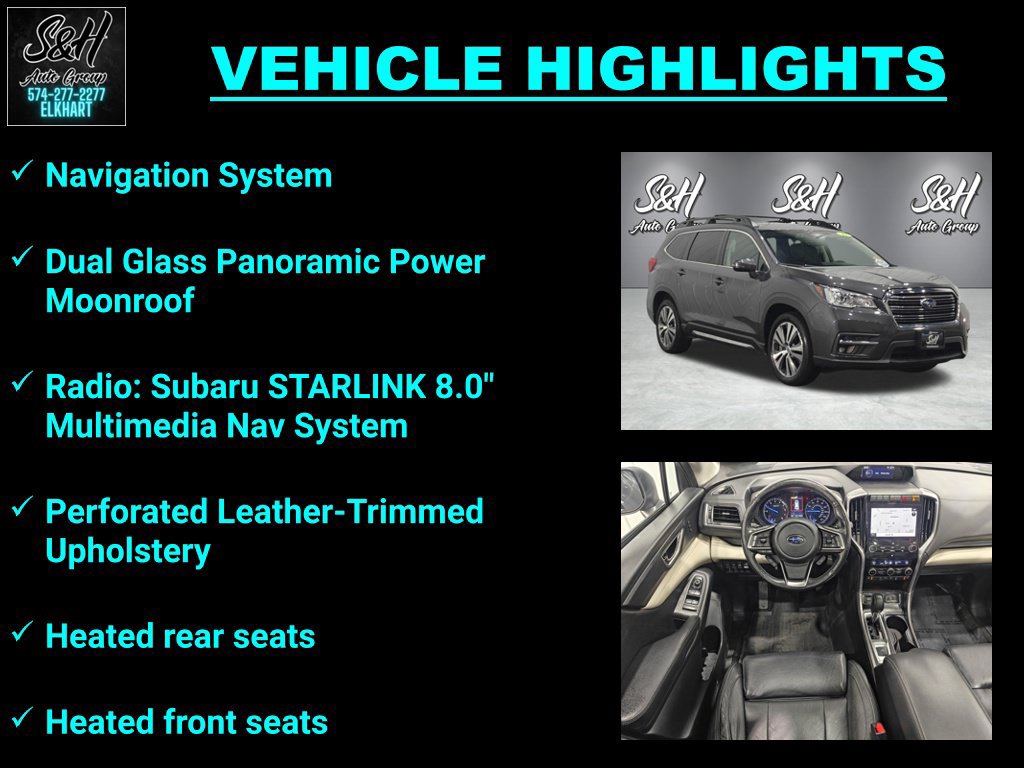 Used 2022 Subaru Ascent Limited w/ Technology Package AWD/4WD image 3