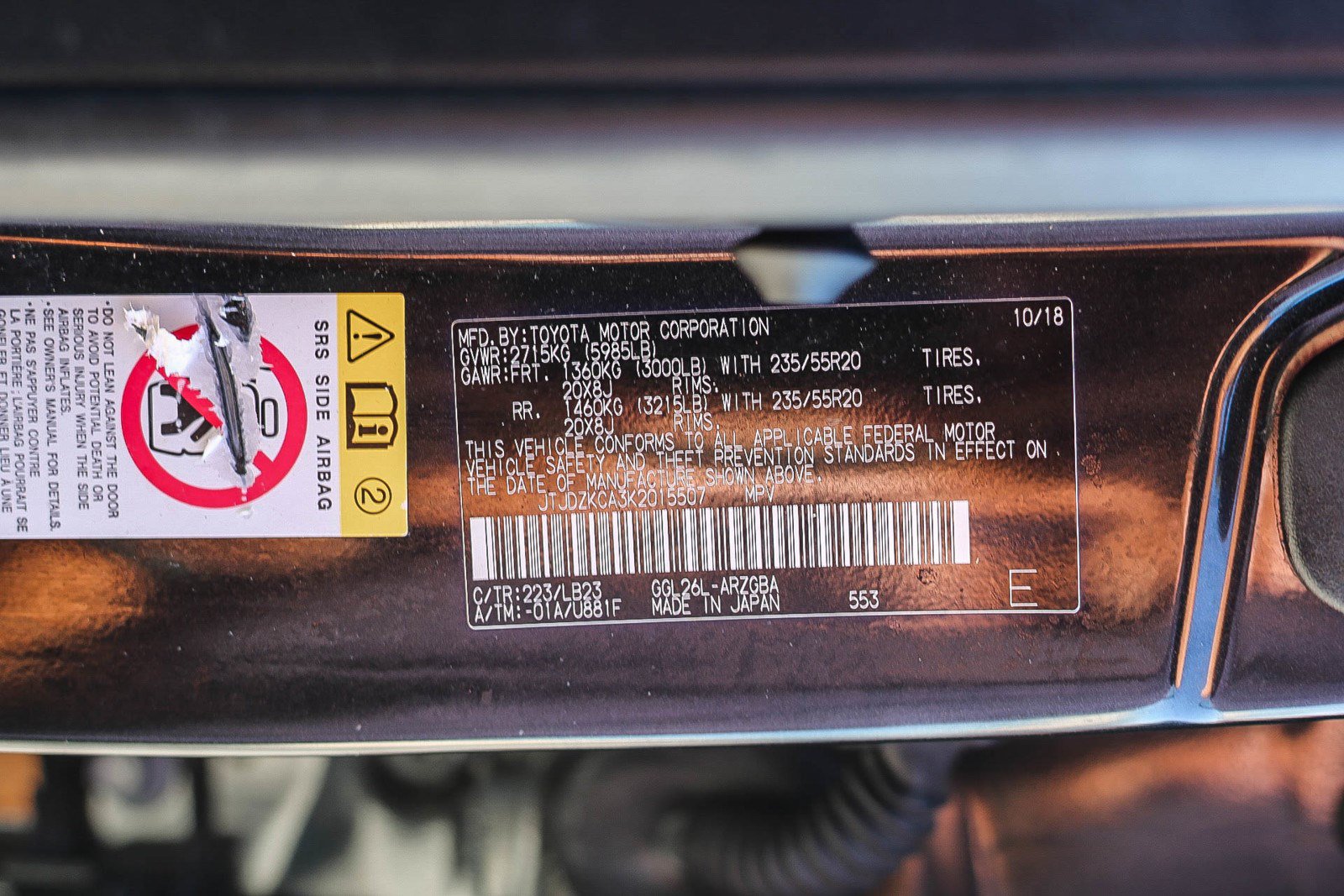Used 2019 Lexus RX 350L AWD image 27