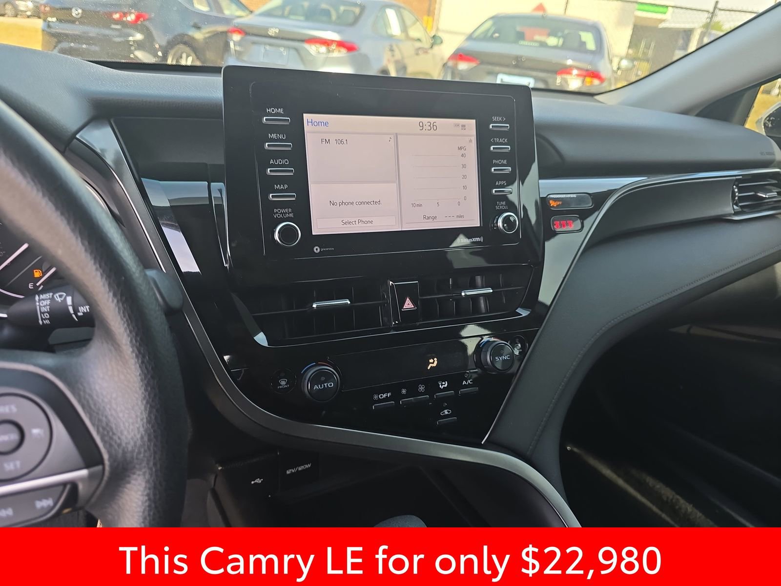 Used 2022 Toyota Camry LE FWD image 25