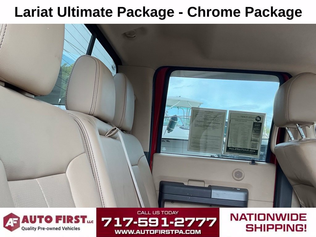 Used 2016 Ford F350 Lariat w/ Lariat Ultimate Package AWD/4WD image 18