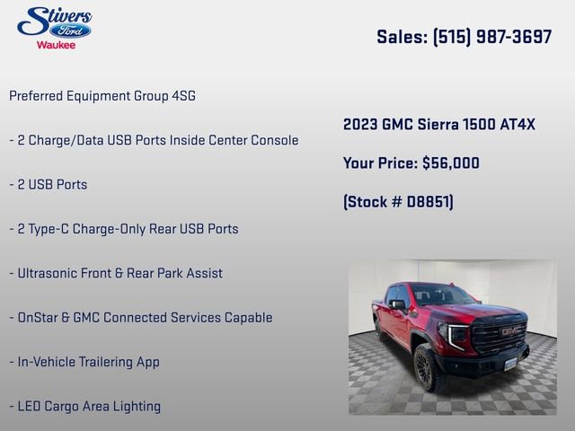 Used 2023 GMC Sierra 1500 AT4X image 39