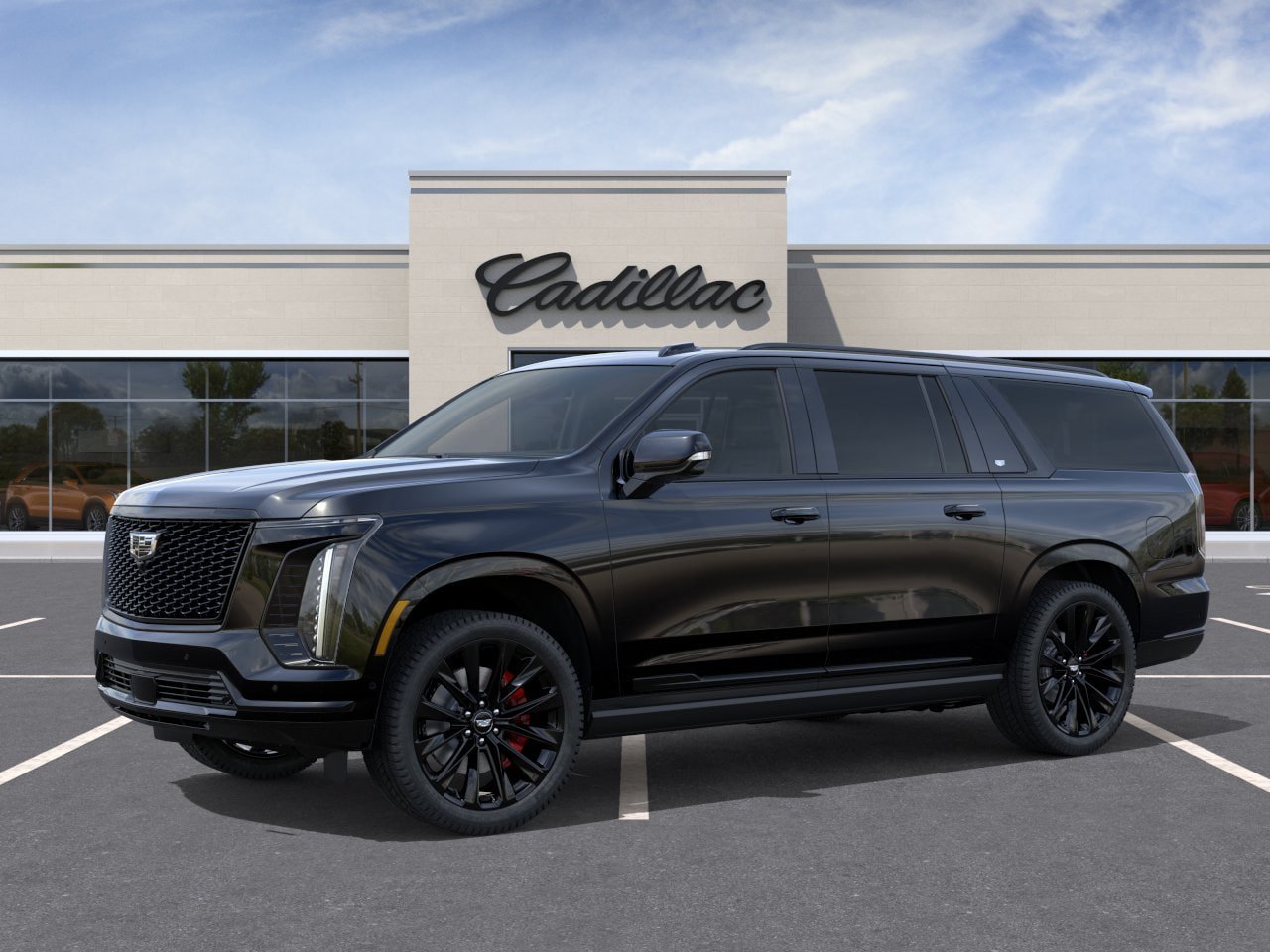 New 2026 Cadillac Escalade ESV Platinum Sport w/ LPO, ONYX Package AWD/4WD image 2