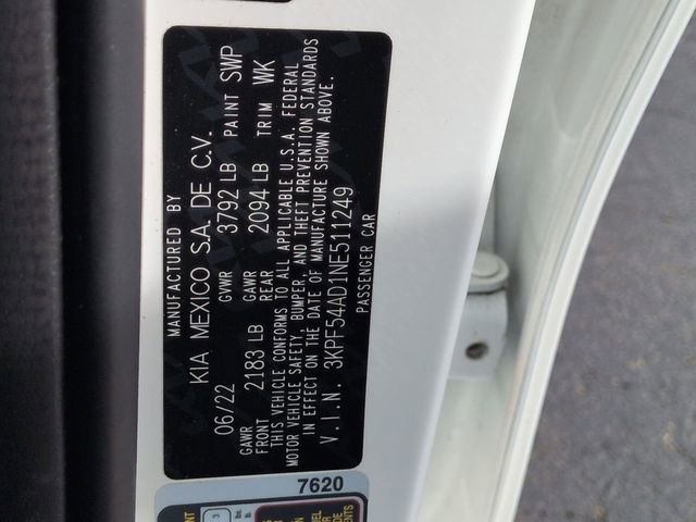 Used 2022 Kia Forte GT-Line w/ GT-Line Premium Package FWD image 34