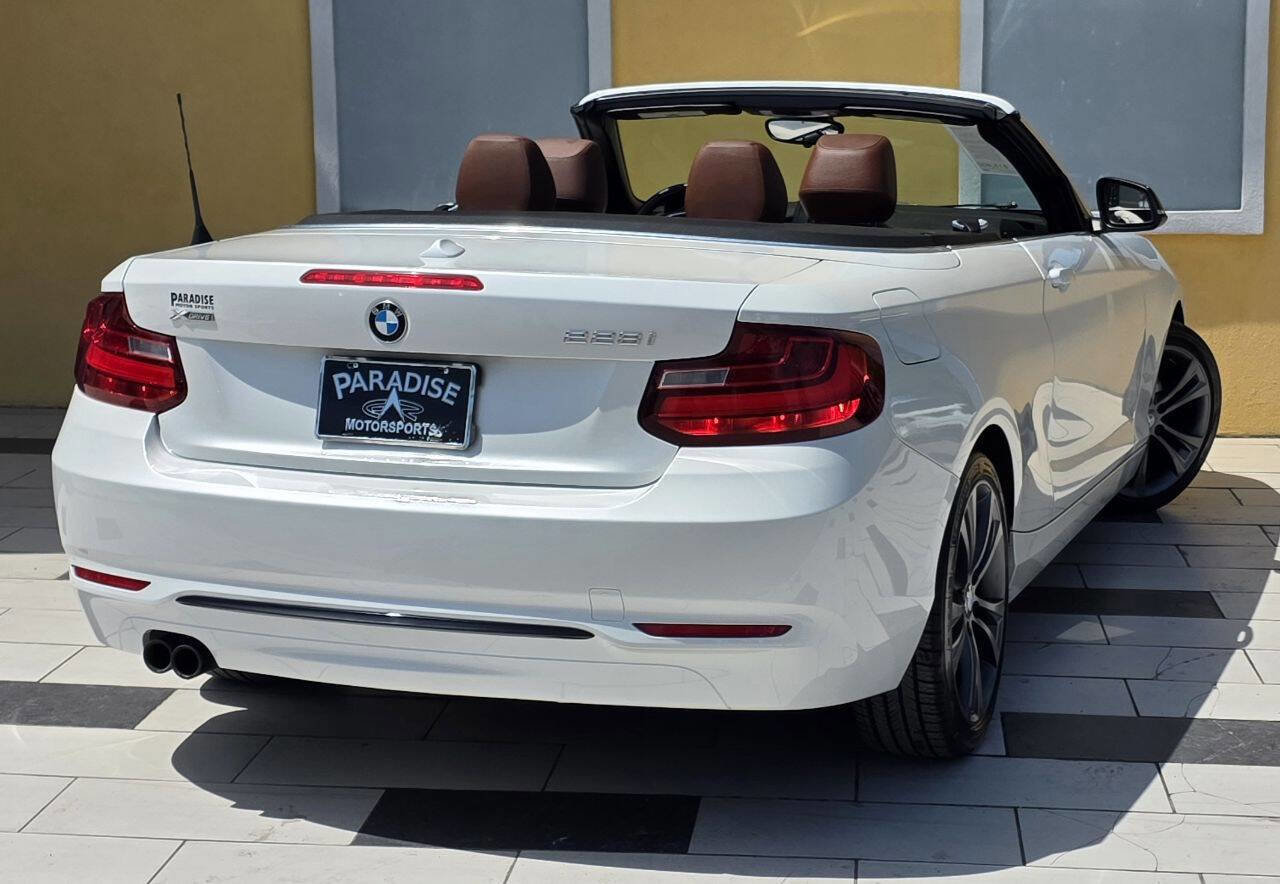 Used 2015 BMW 228i xDrive Convertible AWD/4WD image 16