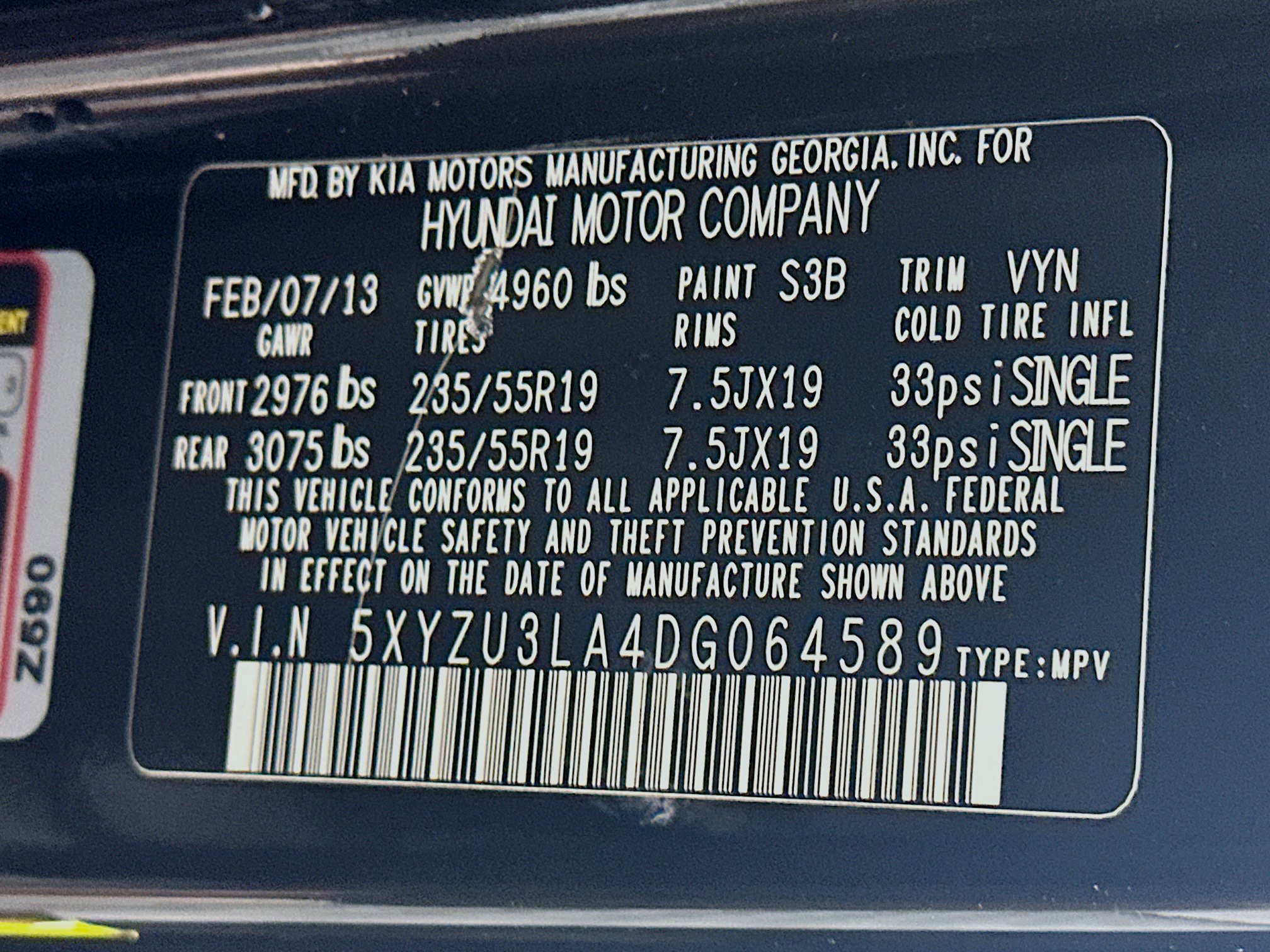 Used 2013 Hyundai Santa Fe Sport 2.0T FWD image 12