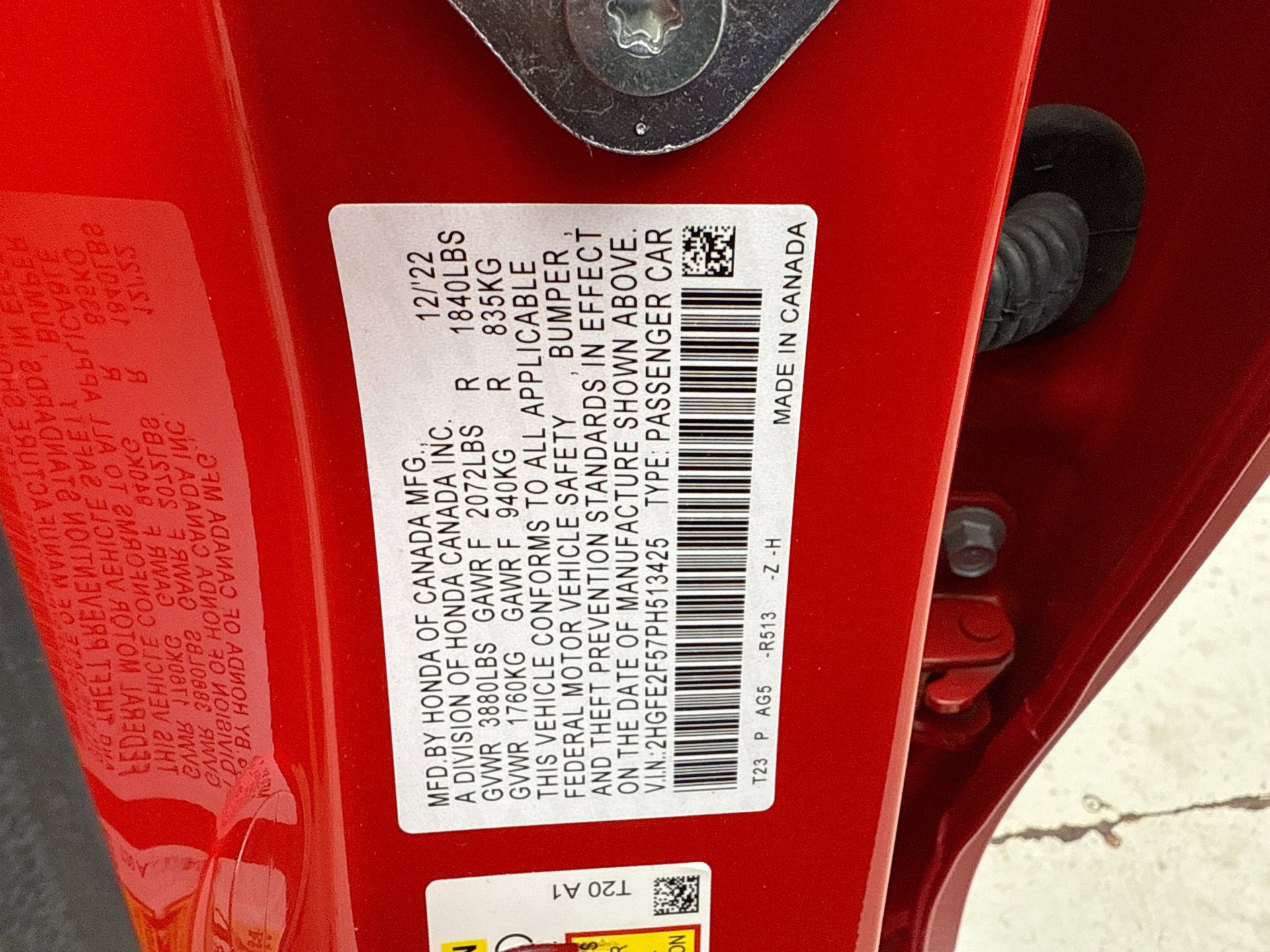 Used 2023 Honda Civic Sport image 19