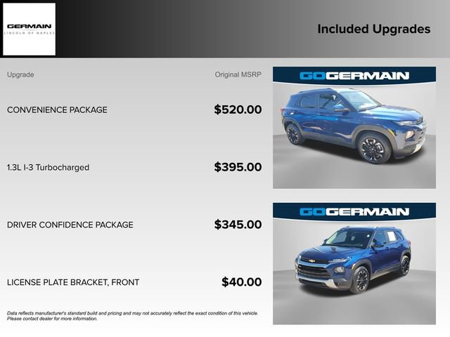 Used 2022 Chevrolet TrailBlazer LT w/ Convenience Package image 37