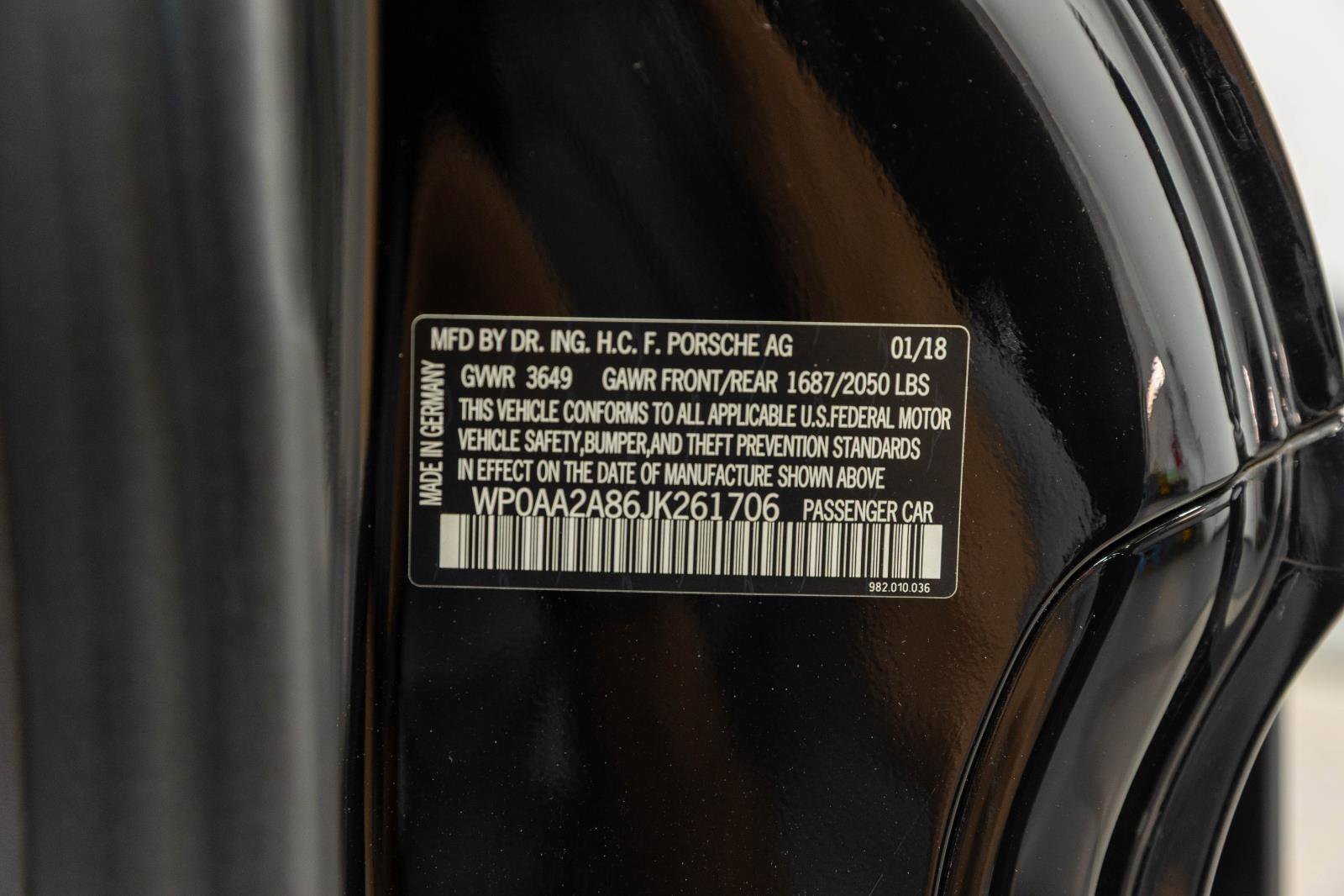 Used 2018 Porsche 718 Cayman RWD image 35