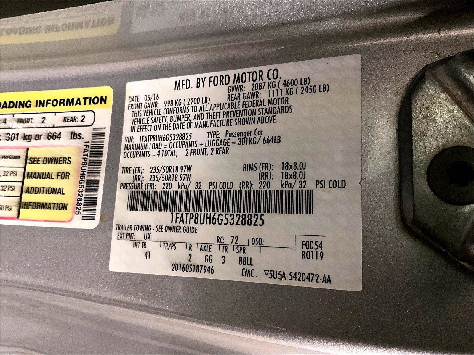 Used 2016 Ford Mustang Premium image 33