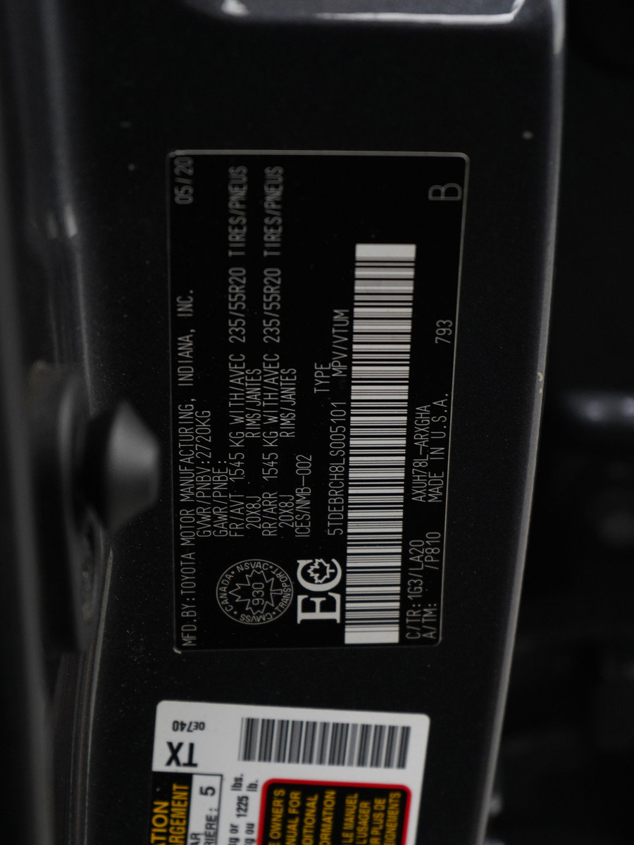 Used 2020 Toyota Highlander Platinum image 31