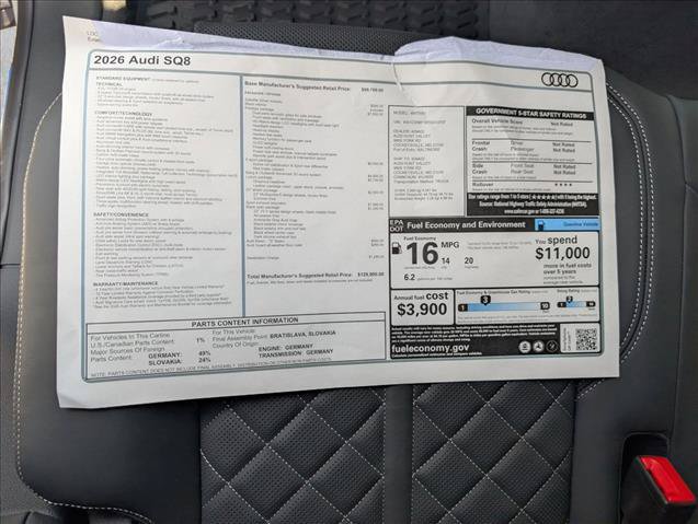 New 2026 Audi SQ8 Prestige AWD/4WD image 18
