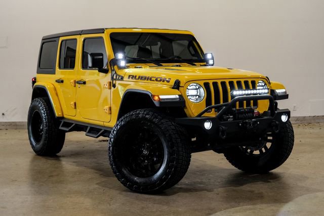 Used 2019 Jeep Wrangler Unlimited Rubicon w/ LED Lighting Group image 1