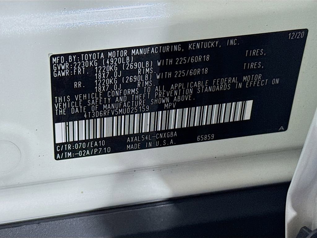 Used 2021 Toyota RAV4 Limited image 33