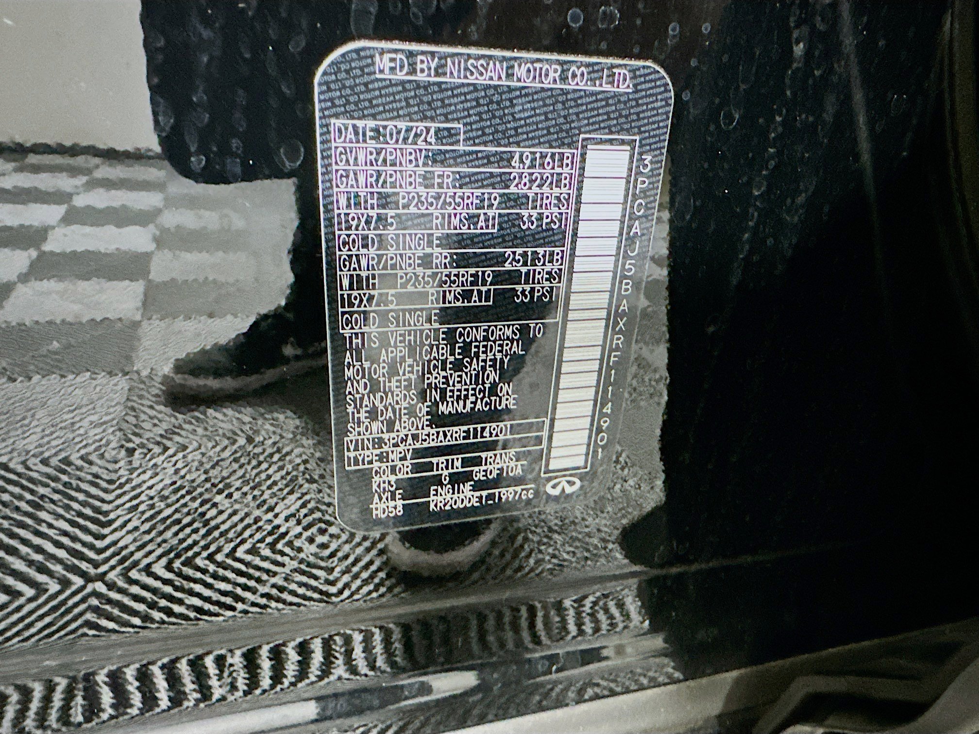 Used 2024 INFINITI QX50 Luxe image 12