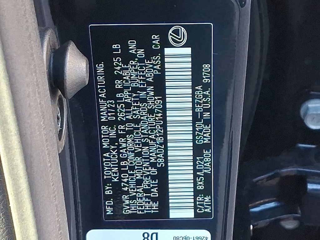 Certified 2023 Lexus ES 350 w/ Premium Package image 27