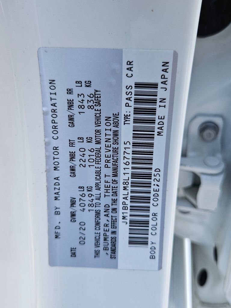 Used 2020 MAZDA MAZDA3 Hatchback image 23